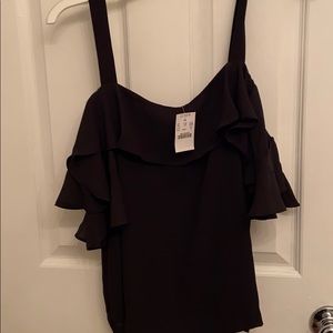 J. Crew Black Top